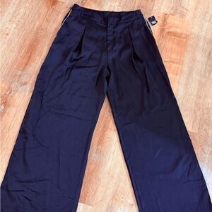 INC International Concepts Navy Wide-Leg Men’s Chinos